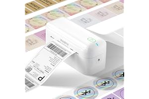 MUNBYN Bluetooth Thermal Label Printer RealWriter RW402B, 4x6 Shipping Label Printer for Small Business, Compatible with Android, iPhone and Windows, Mac, Chromebook, Ebay, USPS, FedEx, Shopify