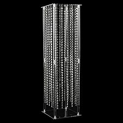 Efavormart 40" Heavy Duty Acrylic Flower Pedestal
