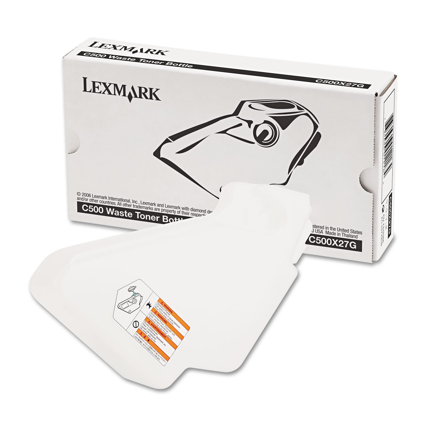 Lexmark C500 X500 X502 Waste Toner Bottle
