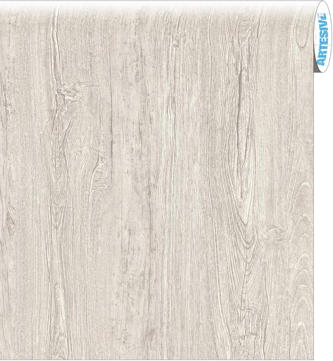 Pellicola Adesiva Effetto Legno Betulla Chiaro - 60 Cm X Metro Lineare - Rivestimento Vinile Per Mobili - Foto 4