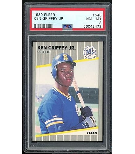 Amazon.com: Ken Griffey Jr Rookie Card 1989 Topps Traded Update