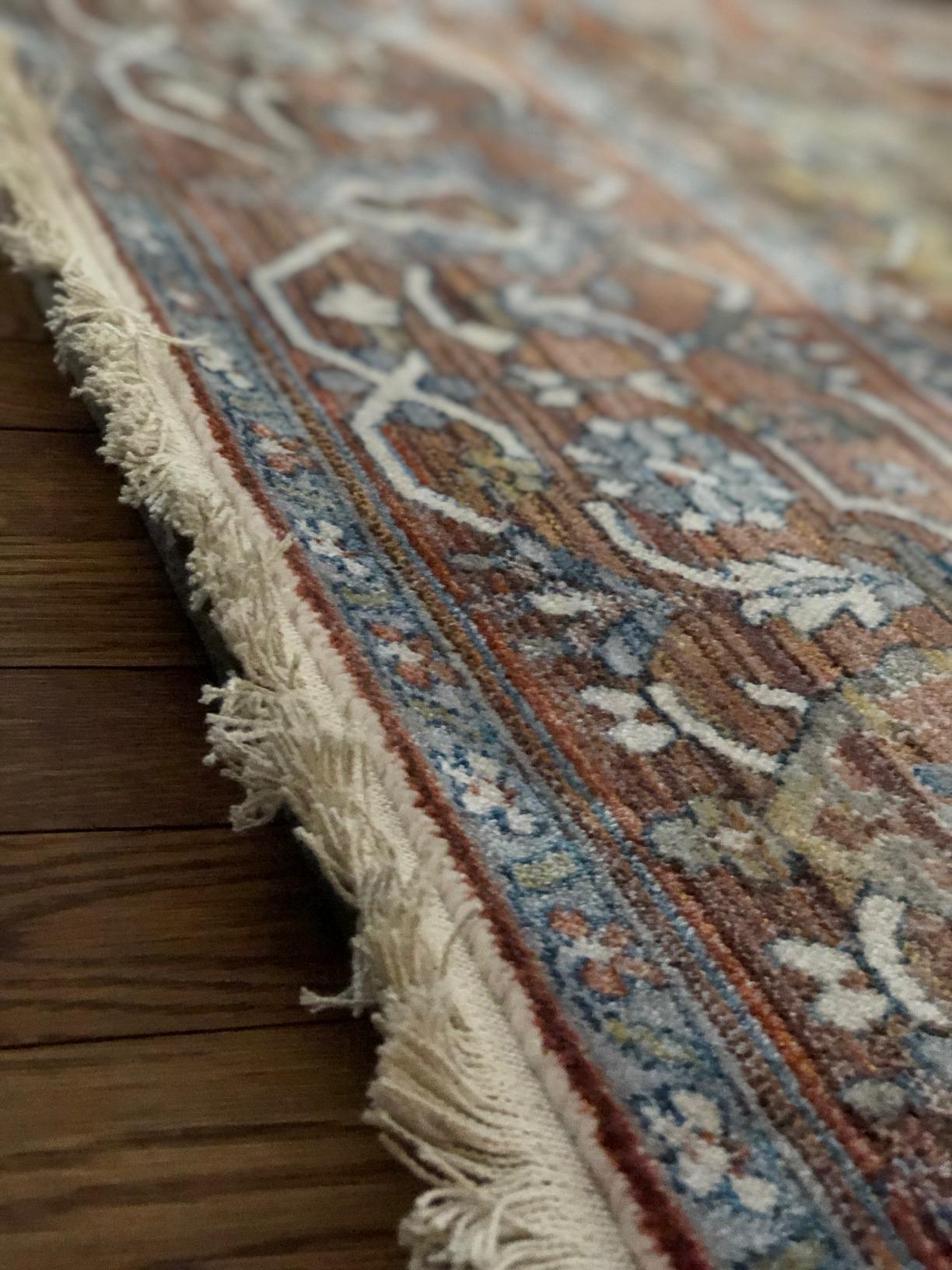 49/mo Finance nuLOOM Vintage Ethel Medallion Large Area Rug, 10' x 13', Rust Buy Now, Pay Later