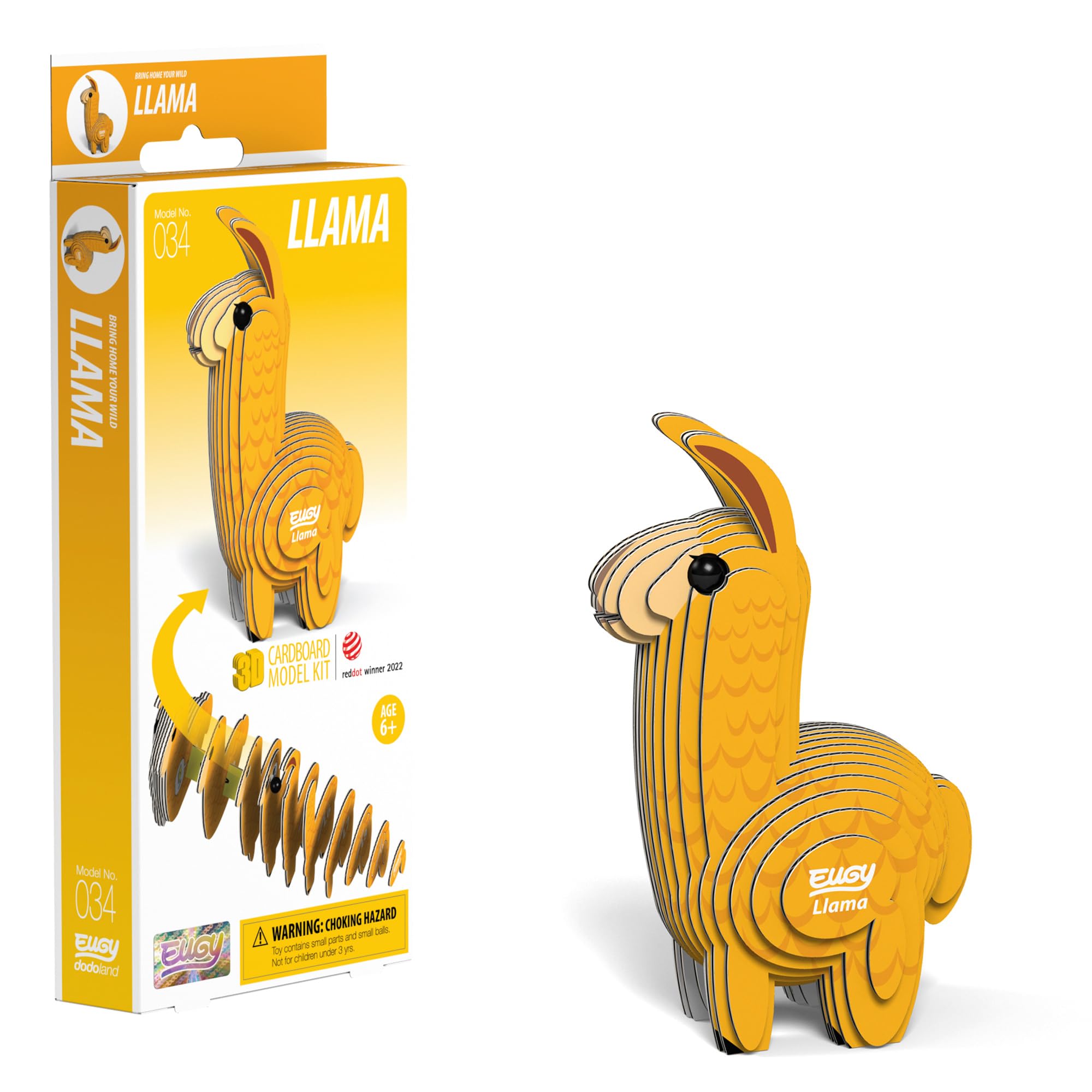 EUGY 3D Llama Model Craft Kit