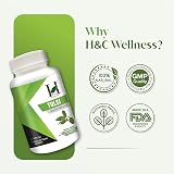 H&C Tulsi Holy Basil Capsules 900mg - 120 Count for Immunity & Wellness view 6