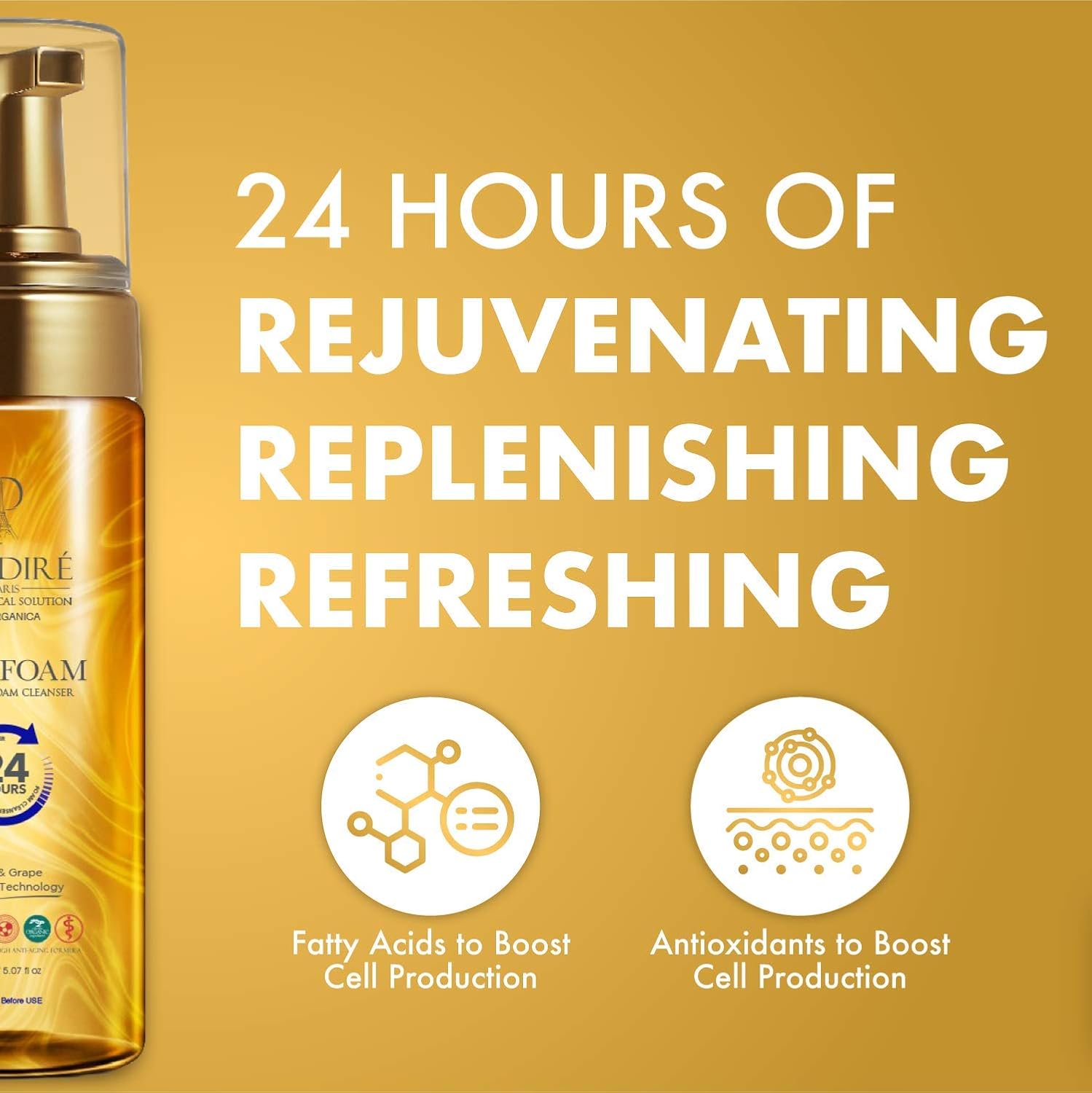 predire foam facial cleanser