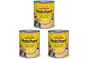 Habitant French Canadian Pea Soup 796ml/28 fl. oz. 3-Pack {Imported from Canada}