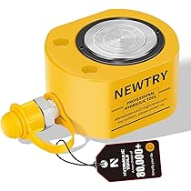 QWORK 20T Mini Hydraulic Cylinder Jack Porta Power Ram 2