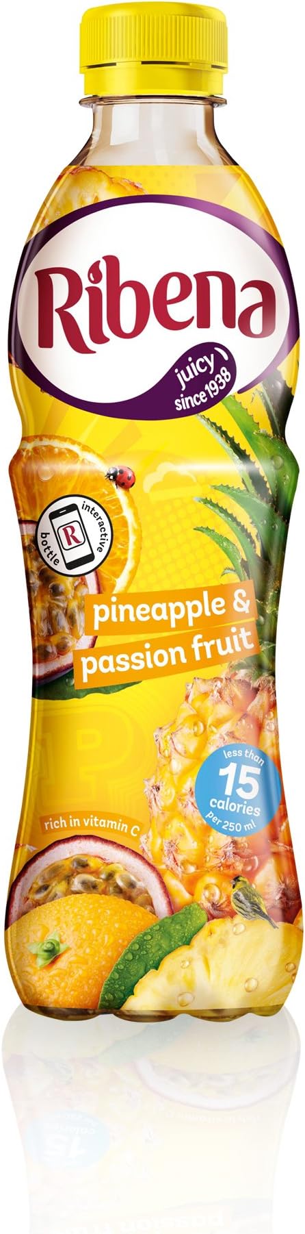 Ribena Pineapple And Passion Fruit 500ml