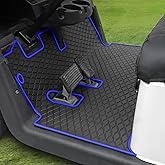 LEAPGOMAX EZGO RXV Floor Mat, Full Coverage Golf Cart Floor Liner Mat Replacement for EZGO RXV (2008-2022) & 2Five (2009+) Non-Slip&Easy to Clean
