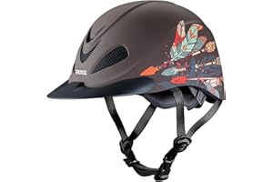 Troxel Rebel Bold Horse Riding Helmet, Low-Profile, Light, Adjustable Design, Safety Horseback Riding Gear