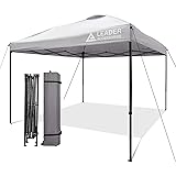 Leader Accessories Silver Pop-Up Canopy Tent