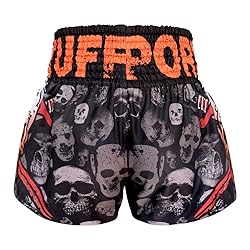 Tuff Boxing Muay Thai Shorts Dragon & Skull