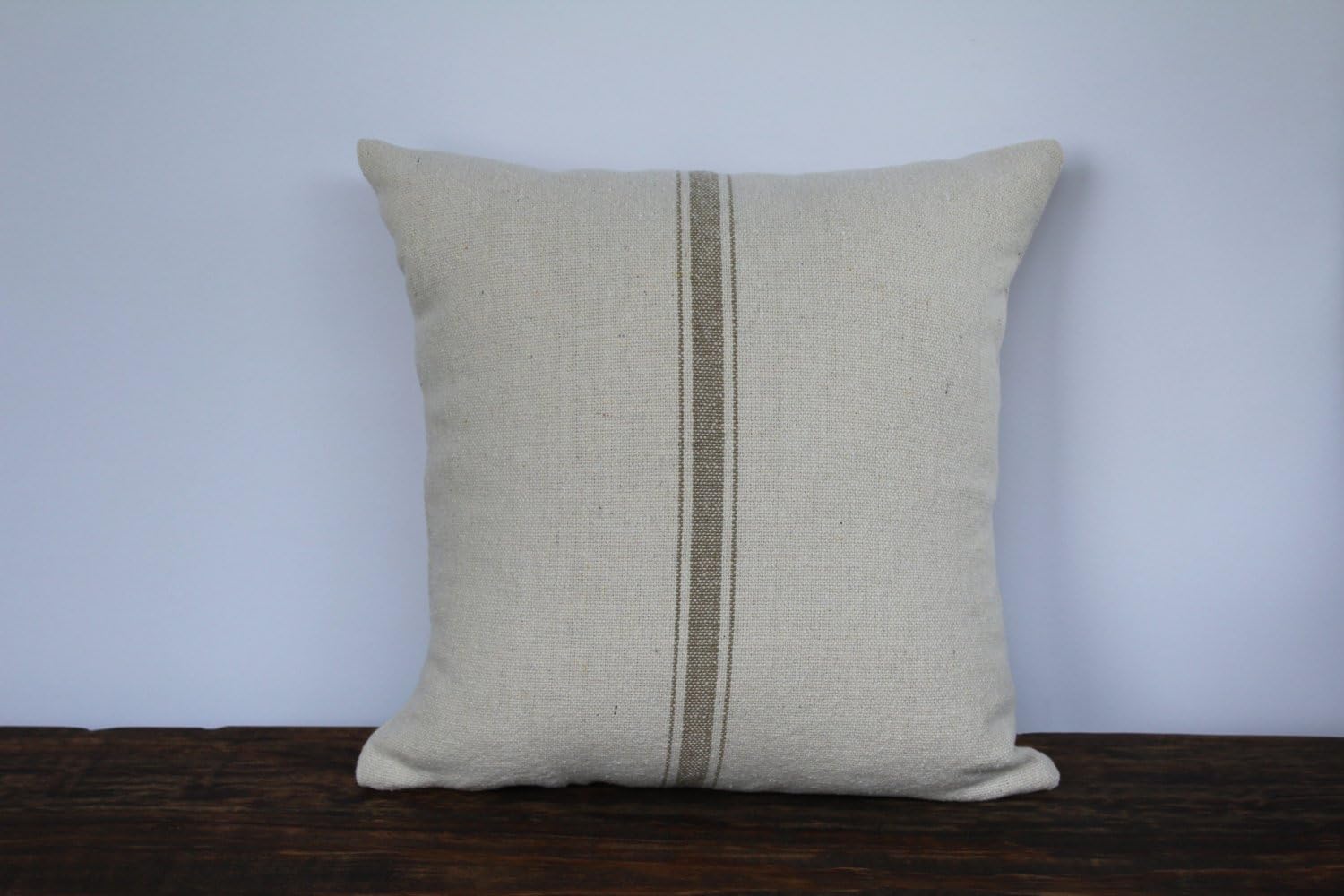 Betsy34sophia Grain Sack Pillow Cover Farmhouse Pillow Cover