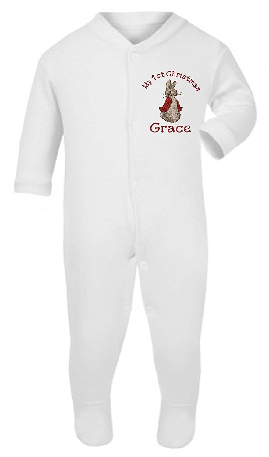 first birthday sleepsuit
