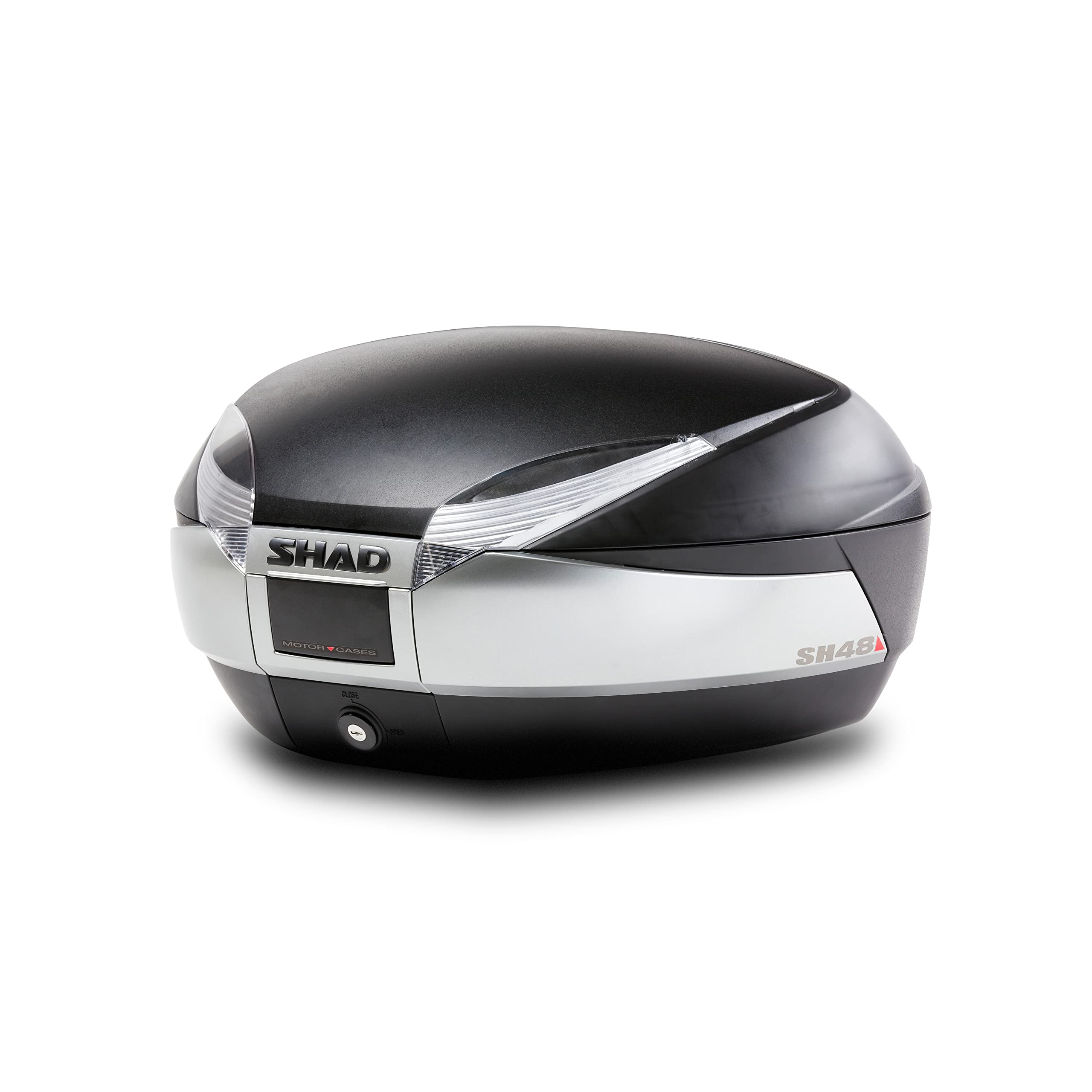 Shad D0B801 Top Case with Universal Mounting Bracket and Rear Reflector 48 Litres