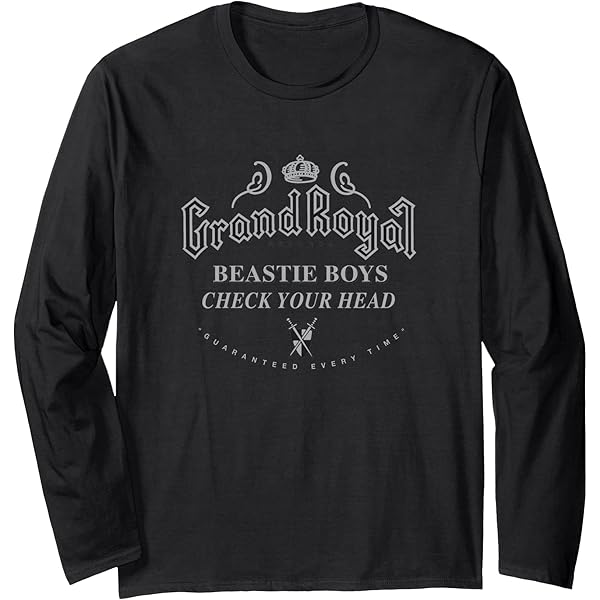 Amazon.com: Official Beastie Boys Grand Royal Pullover Hoodie