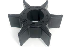 KUNOANZ 6H4-44352-02-00 Water Pump Impeller For Yamaha 30 40 50 HP 2/4 Stroke Outboard For Sierra 18-3068 6H4-44352-00-00 6H4-44352-01-00 30HP 40HP 50HP 2 Cylinder 1984-1994 C30 P50 PRO50