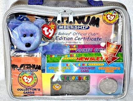 platinum beanie baby