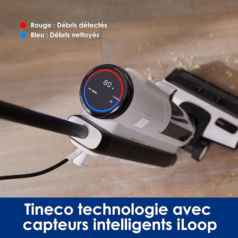 Floor One S5 Steam Nettoyeur Vapeur, avec Fils, pour Sols Durs