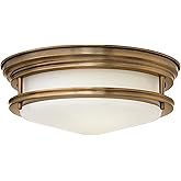 Hinkley Hadley Restoration Two Light Flush Mount, Brushed Bronze