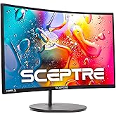 Sceptre Curved 24-inch Gaming Monitor 1080p R1500 98% sRGB HDMI x2 VGA Build-in Speakers, VESA Wall Mount Machine Black (C248W-1920RN Series)
