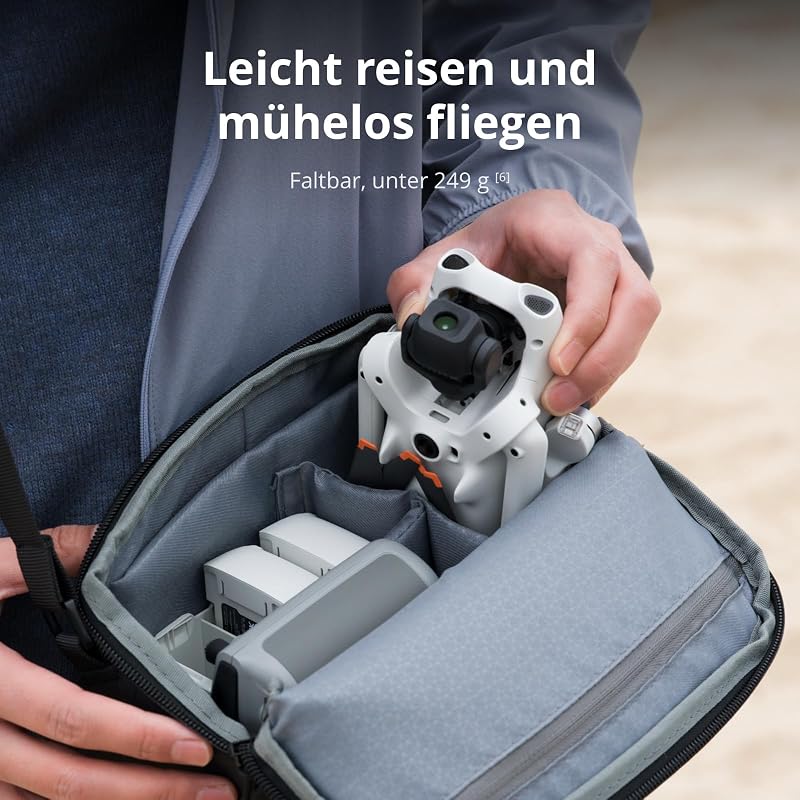 Lito 1 Combo mit 2 Akkus (DJI RC-N3), Aktualisierte Version v. Mini 4K