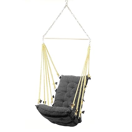 Smart Beans 18/8 Steel Regular Swing and Hammock (Black)
