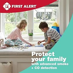 First Alert Powered Alarm SCO5CN Combination Smoke