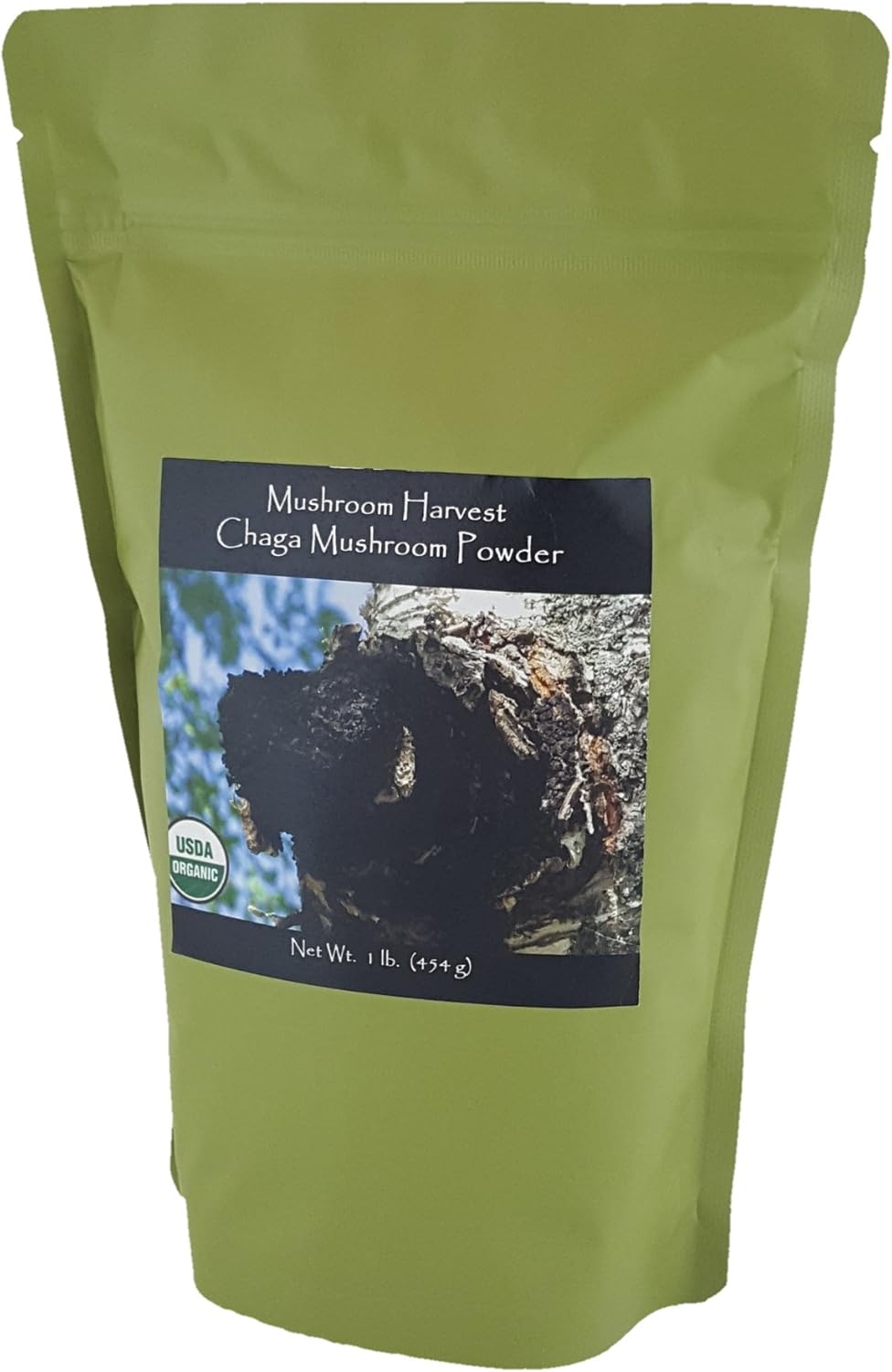 Chaga Mushroom Powder 1lb.Bulk * Certified Organic * Full Spectrum