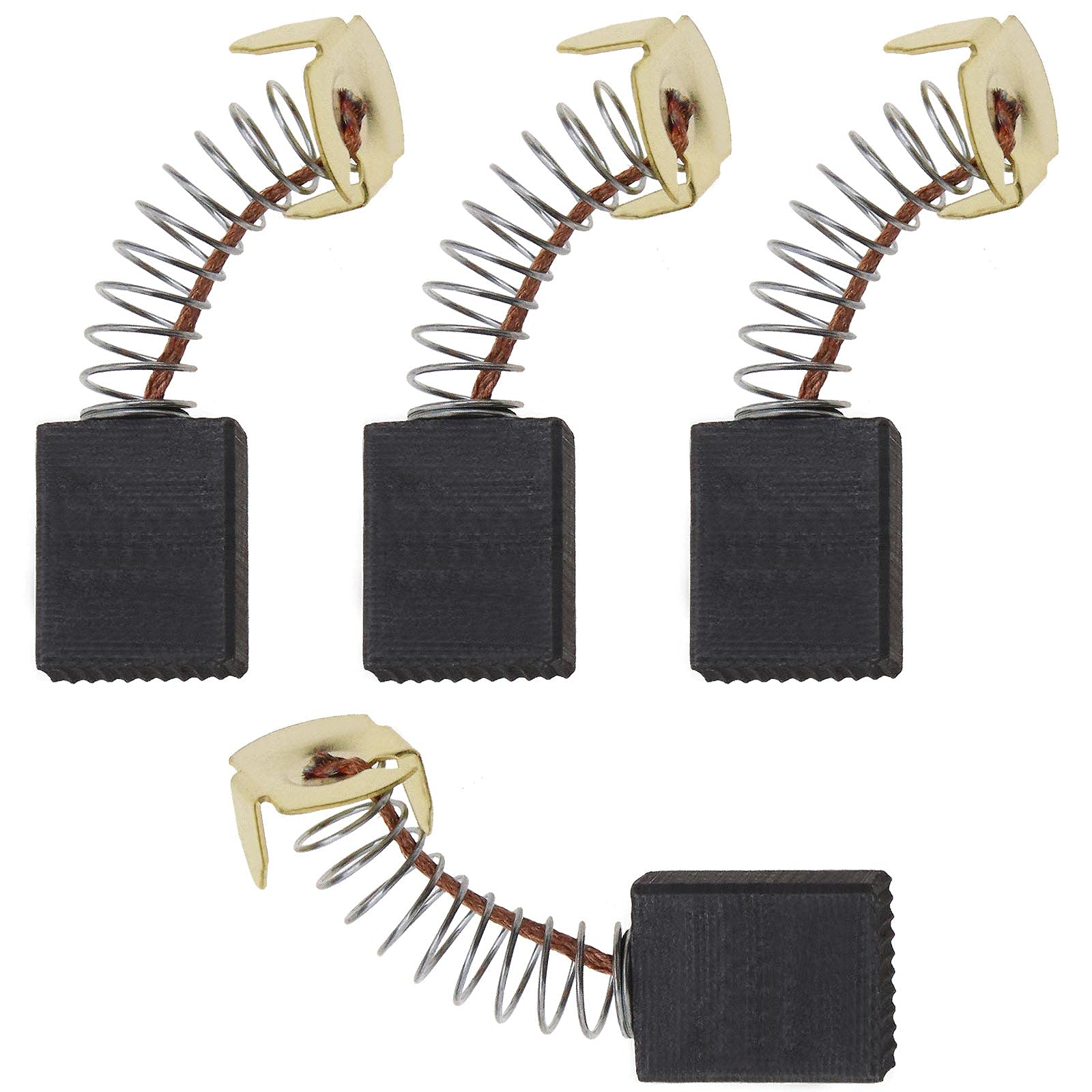 OTOTEC 2 Pairs Carbon Brushes 16.5mmX13.5mmX6.5mm Compatible with Evolution Rage 2 355mm Cut Off Chop Saw Replacement Parts