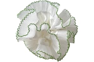 YCHUCH Hair Accessories, Elegant Scrunchies Double Layer Pleated Hairband Fashionable Haripieces Elastic Hair Scrunchy for Wo