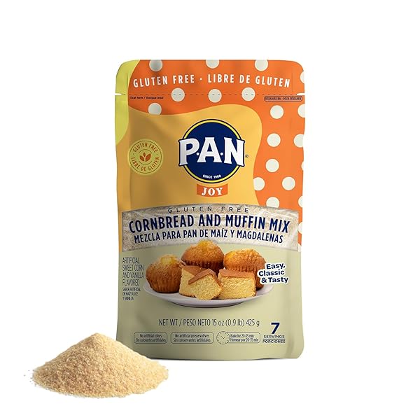 P.A.N CORNBREAD AND MUFFIN MIX – GLUTEN FREE...