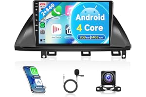 4Core 2G+64G Android Car Radio for Honda Odyssey 2005-2010, Rimoody Car Stereo Wireless Carplay Android auto 10.1 Inch Touch Screen GPS WiFi EQ Mirror Link Bluetooth FM Backup Camera