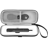 GEEKRIA Hard Shell Travel Case, Compatible with Logitech Spotlight 2, Presentation Remote Carrying Bag (Dark Gray)