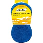 Formula 1 Super Car Wash Sponge, Two-Sided Microfiber with Mesh Scrubber | Scratch-Free Cleaning, Excellent Suds Retention, Ergonomic Grip, Durable &amp; Long-Lasting Design