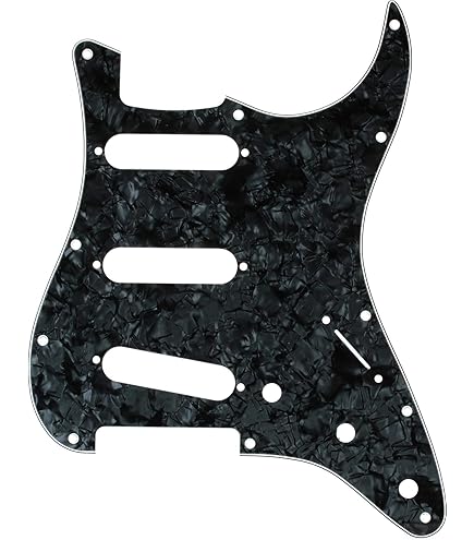 Vervanging Pickguard Gitaar Tremolo Cover Set KAISH Golpeador Estilo ST/ Strat De 11 Hoyos HSS Pick Stratocaster Slagplaat Fender Stratocaster Decal