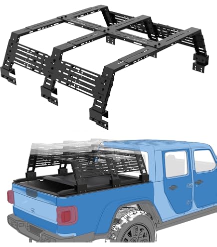 Adjustable Width Rack CLAMBER Overland Bed Rack - Adjustable For Full ...