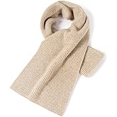 Villand 100% Cashmere Scarf for Women and Men, Luxury Lightweight Cashmere Wrap Scarf with Gift Box