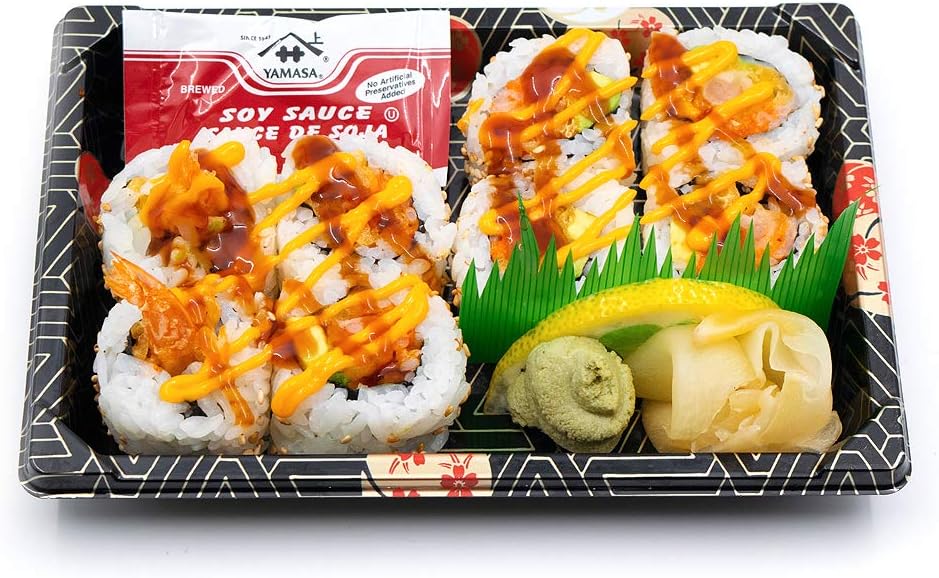 Kikka Sushi, Sushi Roll Shrimp Tempura, 7 Ounce