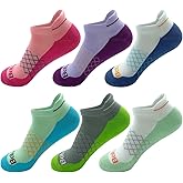 bataidis Women's Casual Ankle Socks Low Cut Athletic Socks 6 pairs