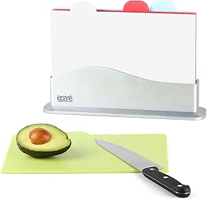 Amazon Com Doble Best Cutting Board Non Scratch Chopping Knife Chopping Boards Kitchen Charcuterie Board Flexible Cutting Board Epicurean Cutting Board Large 15 6 X 10 7 Blue Gray Kitchen Dining