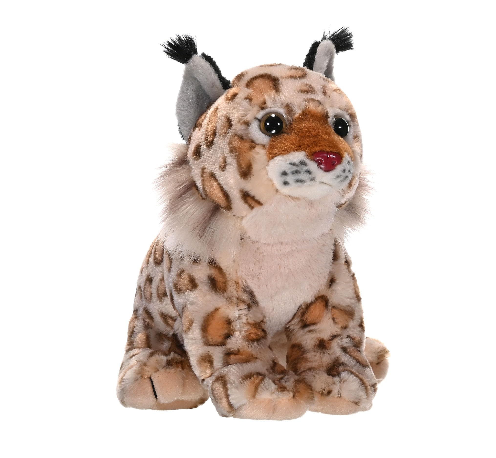 Photo 1 of Wild Republic Bobcat Plush, Stuffed Animal, Plush Toy, Gifts for Kids, Cuddlekins 12 Inches