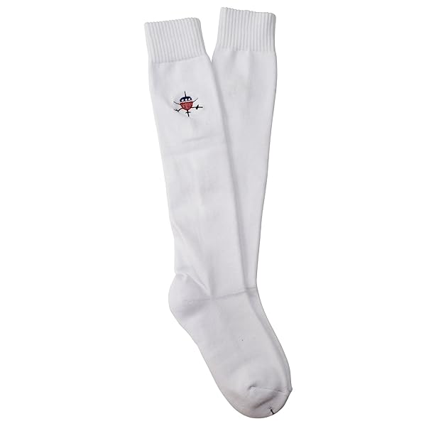 [Set of 2 Pairs] Fencing Socks For Epee, Sabre and Foil - 100% Cotton - Protective Gear - By American Fencing Gear