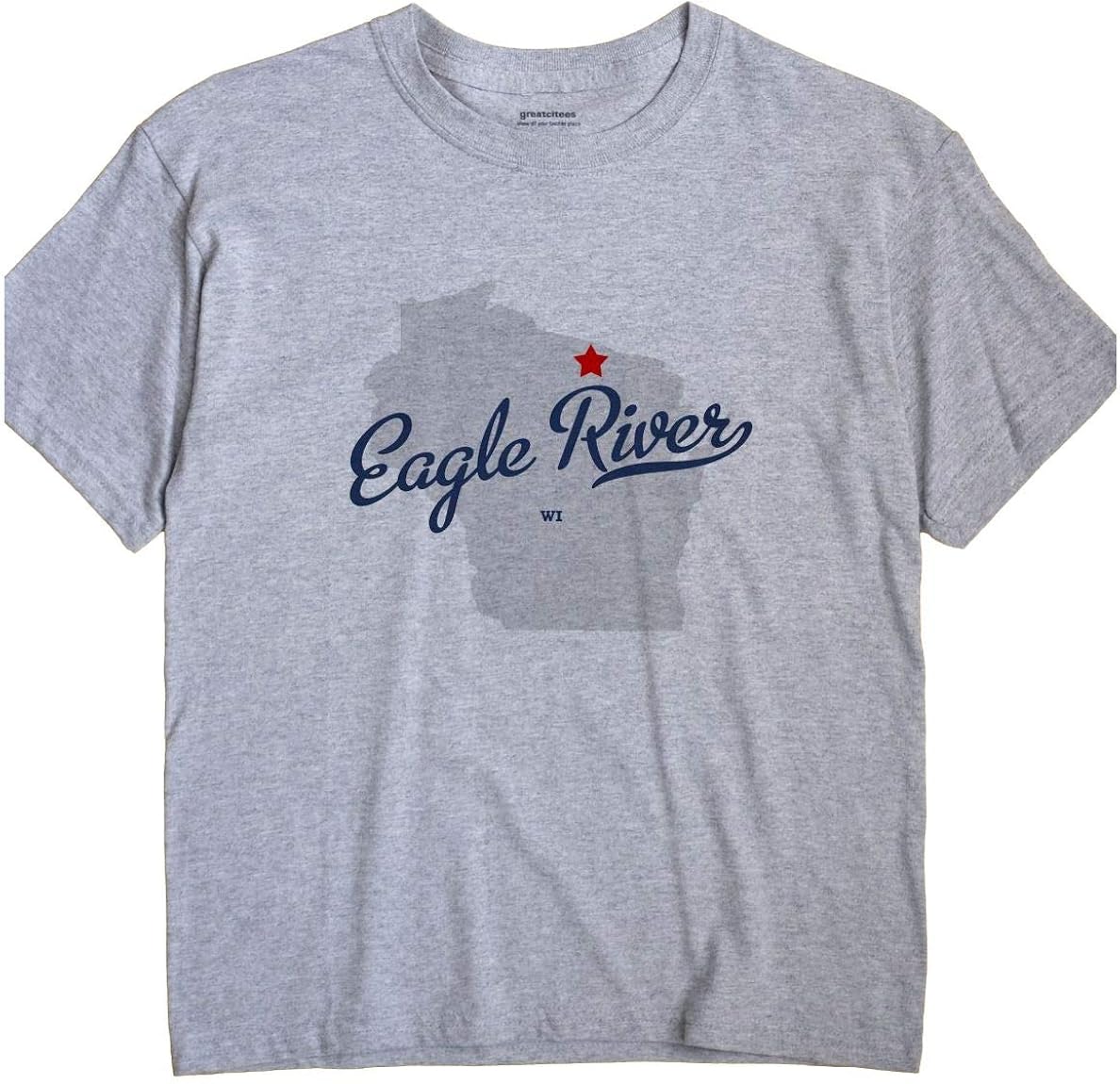 Eagle River Wisconsin TShirt MAP Clothing