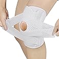 Malloraned Adjustable Knee Brace for Women,Knee Stabilizer Support for ACL,MCL,Meniscus Wear and Tear Damage,Dual Strap Knee Wrap for Compression and Stability (XX-Large)
