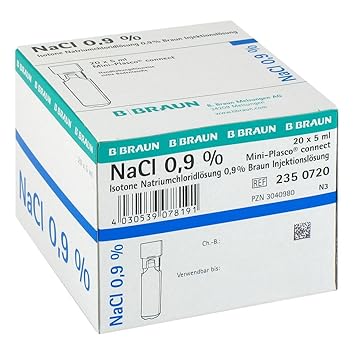 Kochsalzlösung 0,9% Miniplasco connect 20X5 ml