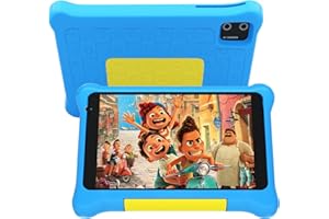 HiGrace Kids Tablet 7 inch, Android 13 Quad Core, 5GB RAM + 32GB ROM, 128GB Expansion, HD Display, Wi-Fi, Children Tablet wit