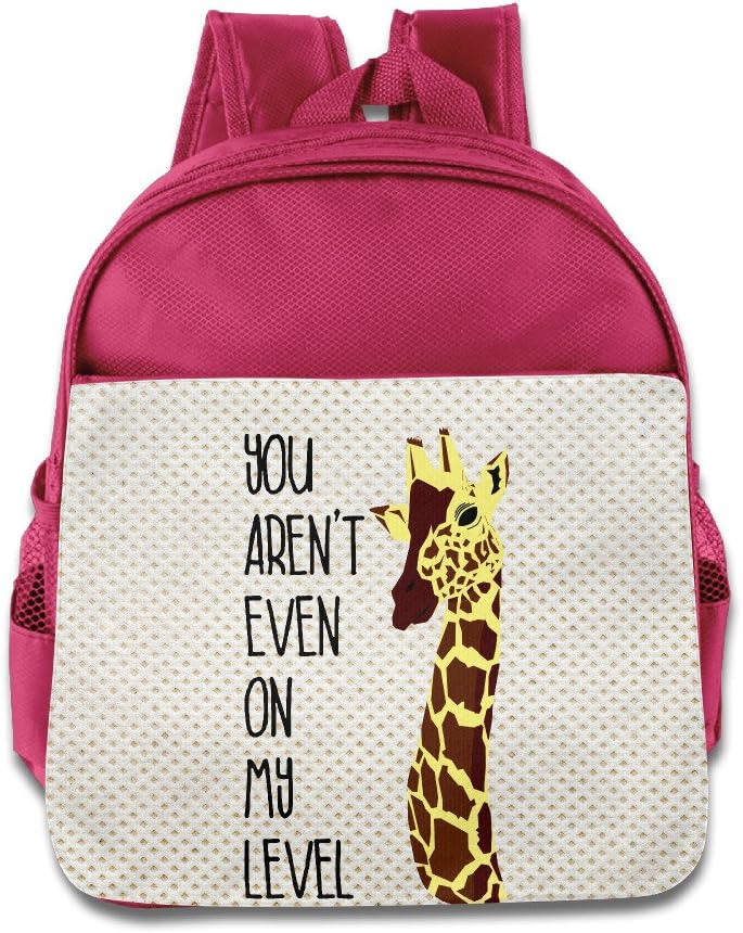 You Aren't Even On My Level Children Kids Small Toddler Backpack For Boy Girl RoyalBlue