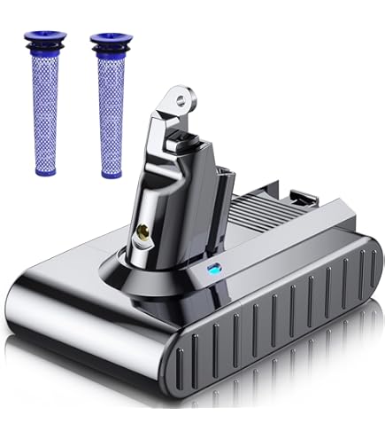 Amazon.com: New Model 6.0Ah Replacement for Dyson V6 Battery 21.6V