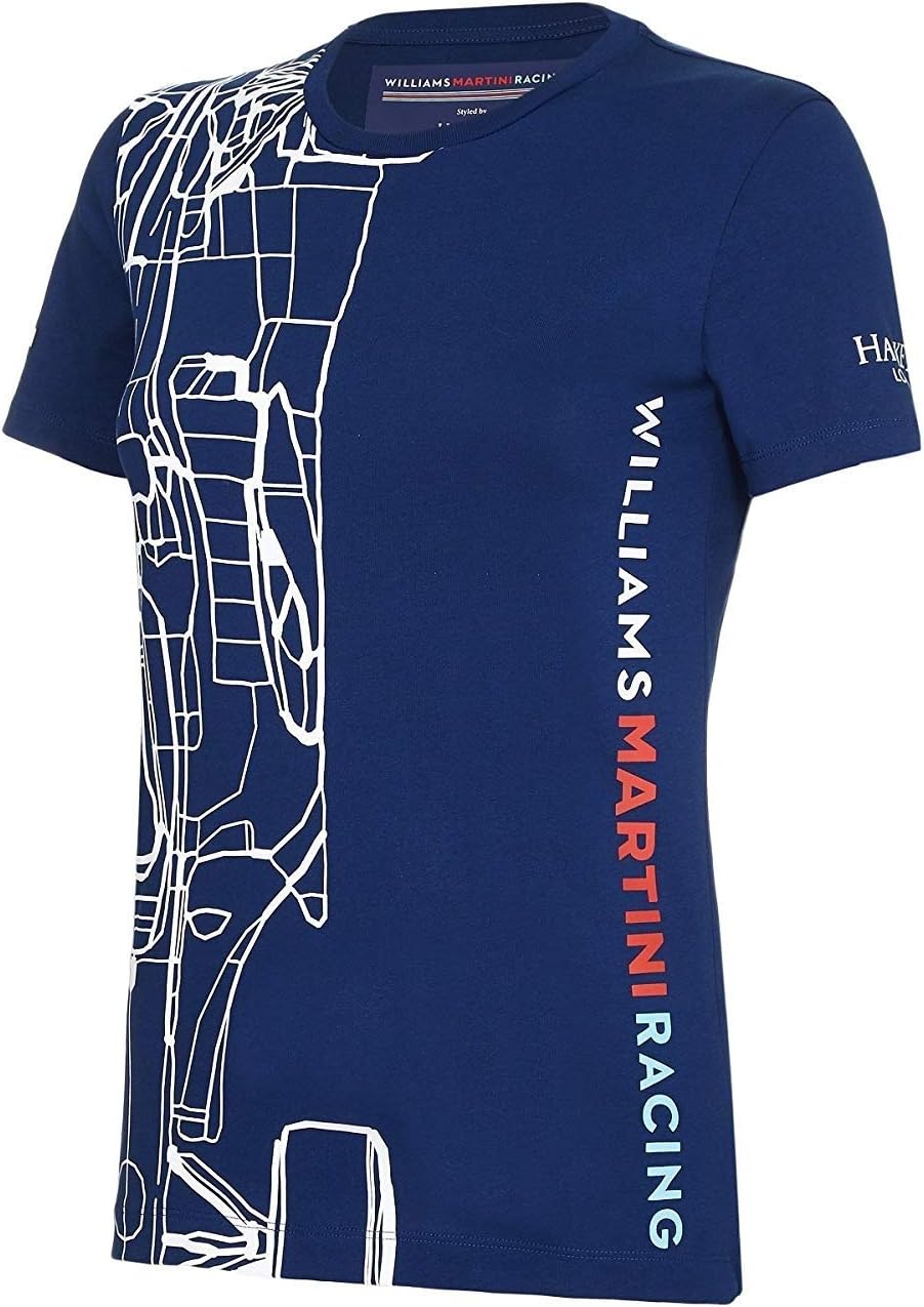 Williams Martini F1 Mercedes Outline Ladies T-Shirt